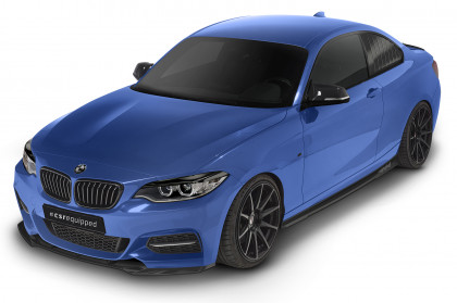 Spoiler pod přední nárazník CSR CUP - BMW 2 (F22/F23) M-Paket carbon matný 