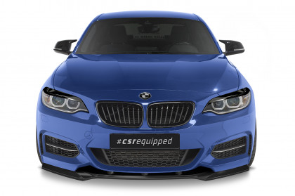 Spoiler pod přední nárazník CSR CUP - BMW 2 (F22/F23) M-Paket černý matný 