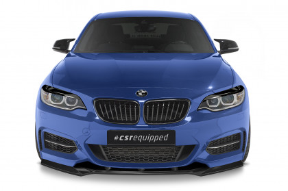 Spoiler pod přední nárazník CSR CUP - BMW 2 (F22/F23) M-Paket carbon matný 