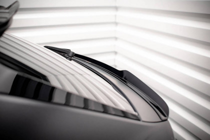 Prodloužení spoileru Audi RSQ8 Mk1 černý lesklý plast