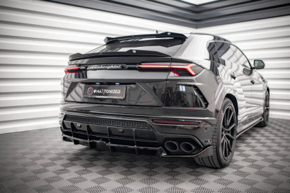 Prodloužení spoileru Lamborghini Urus Mk1 černý lesklý plast