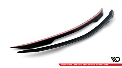 Prodloužení spoileru Lamborghini Urus Mk1 černý lesklý plast