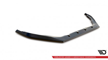 Spojler pod nárazník lipa V.1 Peugeot 208 GTi Mk1 černý lesklý plast