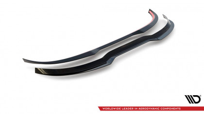 Prodloužení střešního spoileru Peugeot 208 GTi Mk1 černý lesklý plast