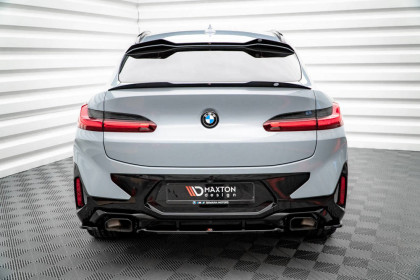 Spoiler zadního nárazníku BMW X4 M-Pack G02 Facelift černý matný plast