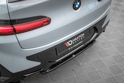 Spoiler zadního nárazníku BMW X4 M-Pack G02 Facelift černý matný plast