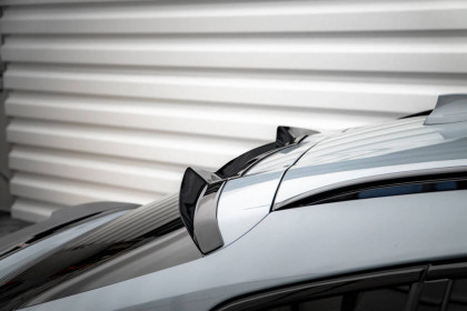 Prodloužení střešního spoileru V.2 BMW X4 M-Pack G02 Facelift černý matný plast