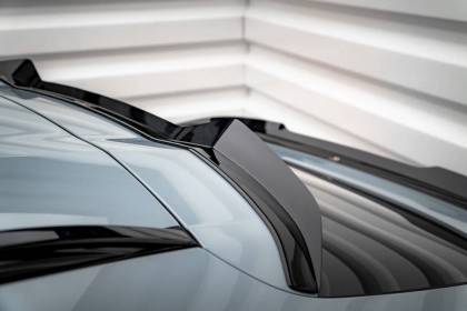 Prodloužení střešního spoileru V.2 BMW X4 M-Pack G02 Facelift černý lesklý plast