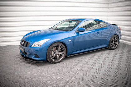 Prahové lišty Infiniti G37 Coupe carbon look