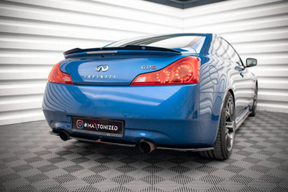 Spoiler zadního nárazníku Infiniti G37 Coupe carbon look