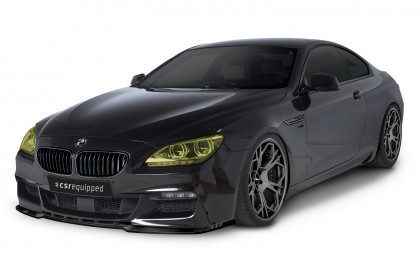 Spoiler pod přední nárazník CSR CUP - BMW 6 F12/F13/F06- M-Paket 2011-2018 carbon look lesklý