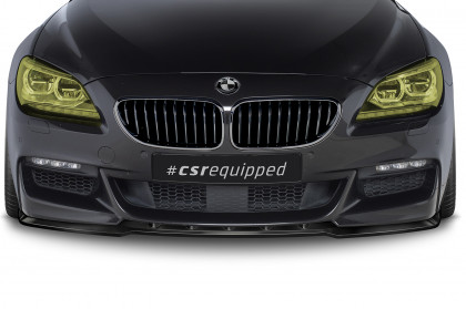 Spoiler pod přední nárazník CSR CUP - BMW 6 F12/F13/F06- M-Paket 2011-2018 carbon look lesklý