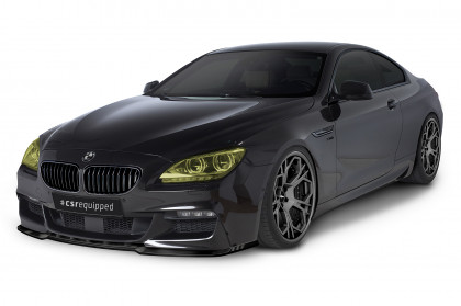 Spoiler pod přední nárazník CSR CUP - BMW 6 F12/F13/F06- M-Paket 2011-2018 carbon look matný