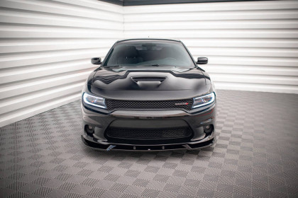 Spojler pod nárazník lipa V.2 Dodge Charger SRT Mk7 Facelift černý lesklý plast