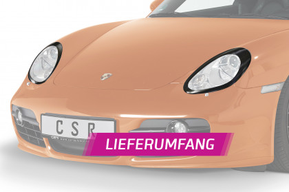 Mračítka CSR - Porsche Boxster / Cayman 987 - černý lesklý