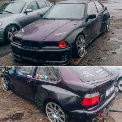 Royal Body Kit BMW E36 COMPACT PANDEM WIDE BODY