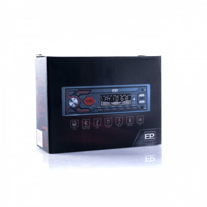 Autorádio EP AUDIO - EPCR05R, 1DIN USB MICRO SD BT - červené