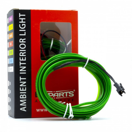 LED Ambientní osvětlení - 5m - zelená