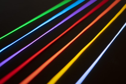 LED Ambientní osvětlení - 5m - fialová