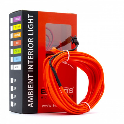 LED Ambientní osvětlení - 5m - červená