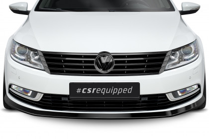 Spoiler pod přední nárazník CSR CUP - VW CC 12-16 černý lesklý
