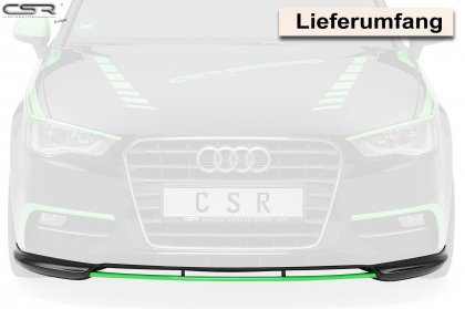 Přední spoiler pod nárazník CSR - Audi A3 8V