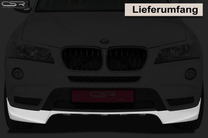 Přední spoiler pod nárazník CSR - BMW X3 F25