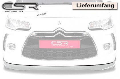 Přední spoiler pod nárazník CSR - Citroen DS3 10-