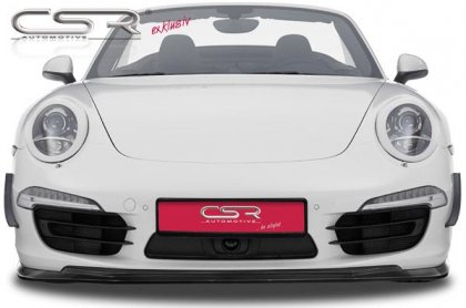 Přední spoiler pod nárazník CSR - Porsche 911/991 Coupé/Cabrio 11-