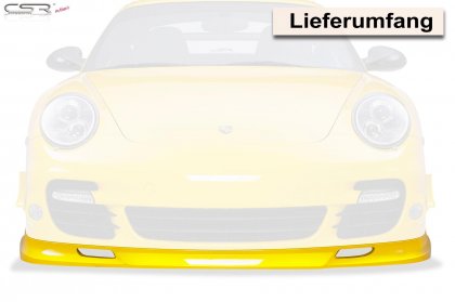 Přední spoiler pod nárazník CSR - Porsche 911/997 Turbo / Turbo S