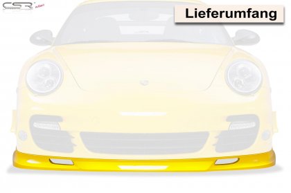 Přední spoiler pod nárazník CSR - Porsche 911/997 Turbo / Turbo S