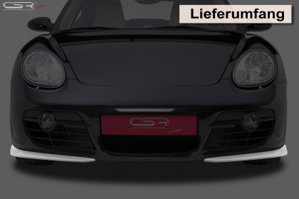 Přední spoiler pod nárazník CSR - Porsche 987 Cayman Coupé 05-09