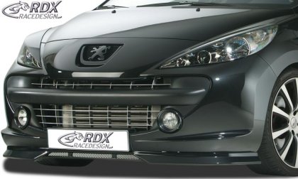 Přední spoiler pod nárazník RDX PEUGEOT 207 / 207CC -2009/Facelift 2009+