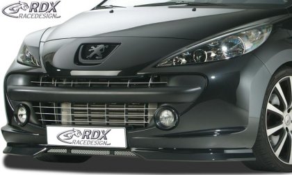 Přední spoiler pod nárazník RDX PEUGEOT 207 / 207CC -2009/Facelift 2009+