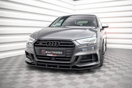 Street pro spojler pod nárazník lipa Audi S3 Sportback 8V Facelift