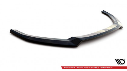 Spojler pod nárazník lipa V.2 Audi S3 Sportback 8V Facelift černý matný plast