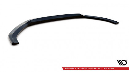 Spojler pod nárazník lipa V.2 Audi S3 Sportback 8V Facelift černý lesklý plast