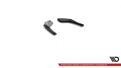 Splittery zadní boční Audi S3 Sportback 8V Facelift carbon look