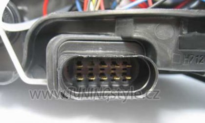 Přední světla angel eyes AUDI A6 01-04 chrom