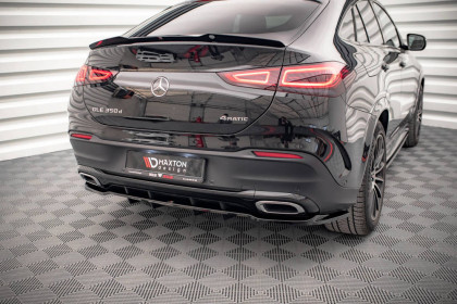 Spoiler zadního nárazníku Mercedes-Benz GLE Coupe AMG-Line C167 černý lesklý plast