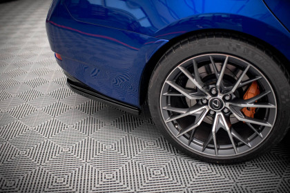 Splittery zadní boční Lexus GS F Mk4 Facelift carbon look