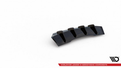 Spoiler zadního nárazníku Audi A4 B9 Facelift carbon look