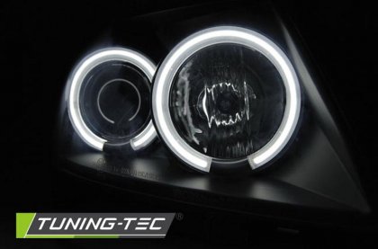 Přední světla angel eyes CCFL Suzuki Swift 05-10 černá