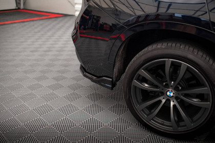Spoiler zadního nárazníku BMW X6 M-Pack F16 černý lesklý plast