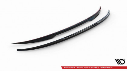 Prodloužení spoileru 3D BMW X6 M-Pack F16 černý lesklý plast