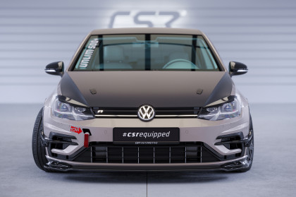 Spoiler pod přední nárazník CSR CUP pro VW Golf 7 17-21 carbon look matný