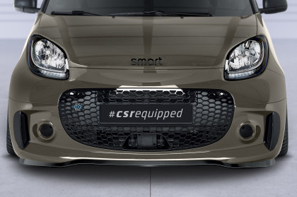 Spoiler pod přední nárazník CSR CUP pro Smart EQ fortwo (453) - černý lesklý