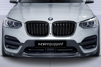 Spoiler pod přední nárazník CSR CUP pro BMW X3 G01 - černý matný