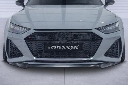 Spoiler pod přední nárazník CSR CUP pro Audi RS6 C8 / RS7 C8 (4K) - carbon look matný