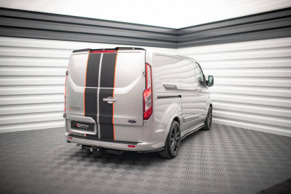 Splittery zadní boční Ford Transit Custom ST-Line Mk1 Facelift černý lesklý plast